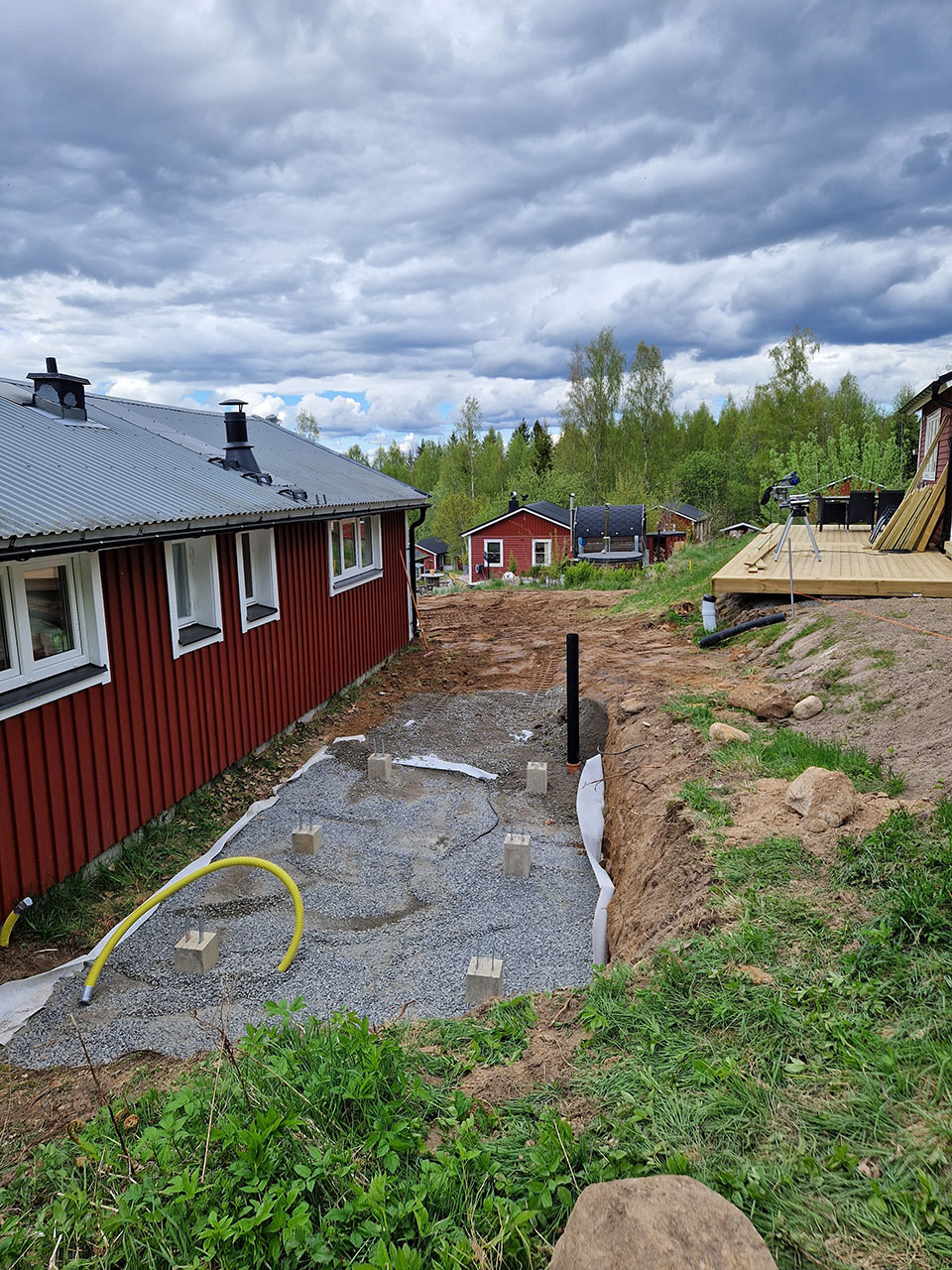 Urhem byggde fullisolerat förråd i Undenäs