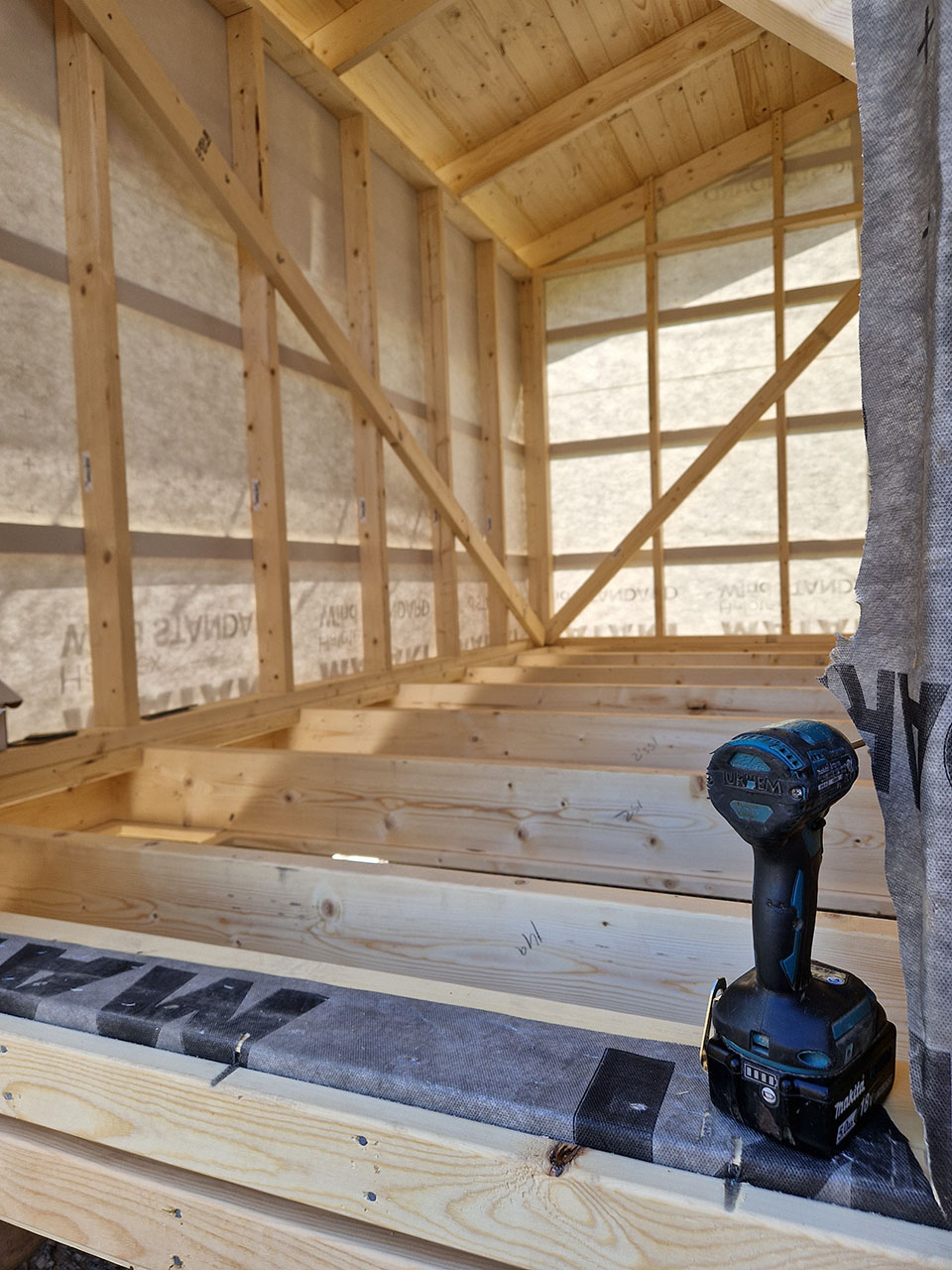 Urhem byggde fullisolerat förråd i Undenäs