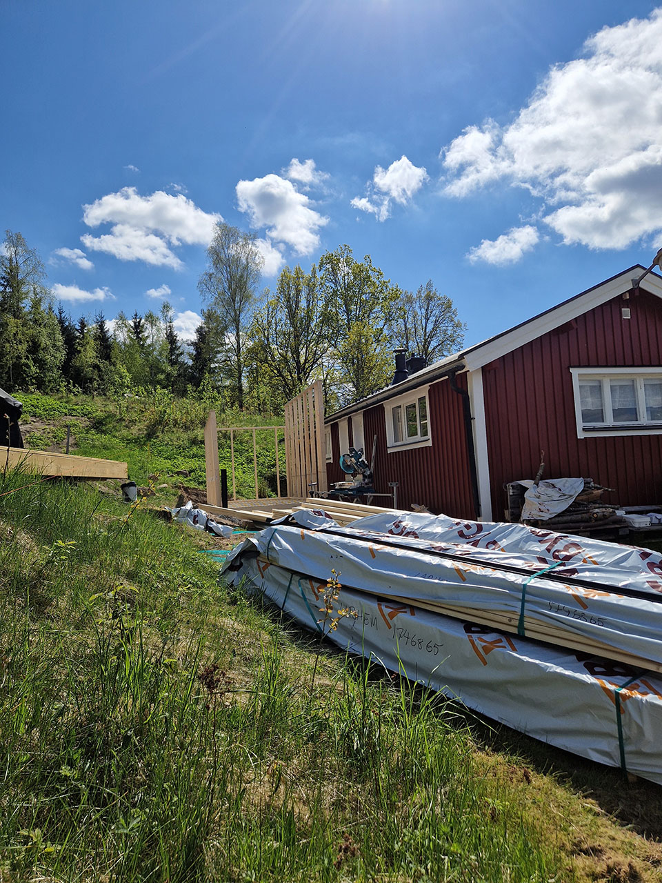 Urhem byggde fullisolerat förråd i Undenäs